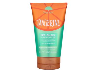 Tree Hut Pre Shave Foaming Polish, Tangerine, 17 oz/188 g