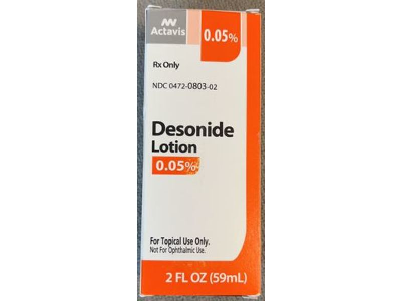 Desonide 0.05% Lotion, 2 fl oz/59 mL Actavis (RX)