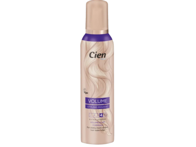 Cien Volume Styling Mousse, 4 Extra Strong, 250 mL