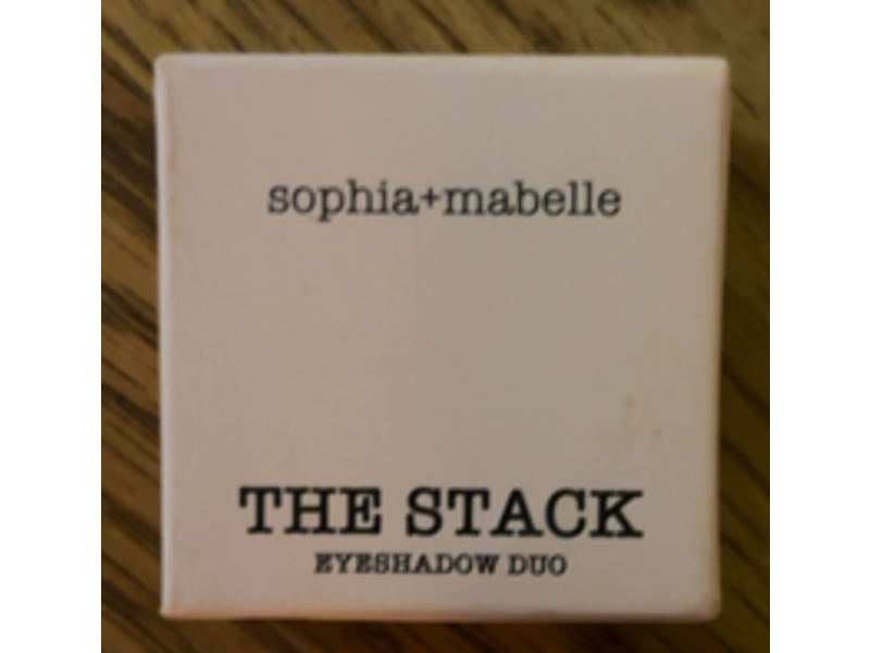 Sophia + Mabelle The Stack Eyeshadow Duo, Berry Spritz, 0.11 oz/1.5 g