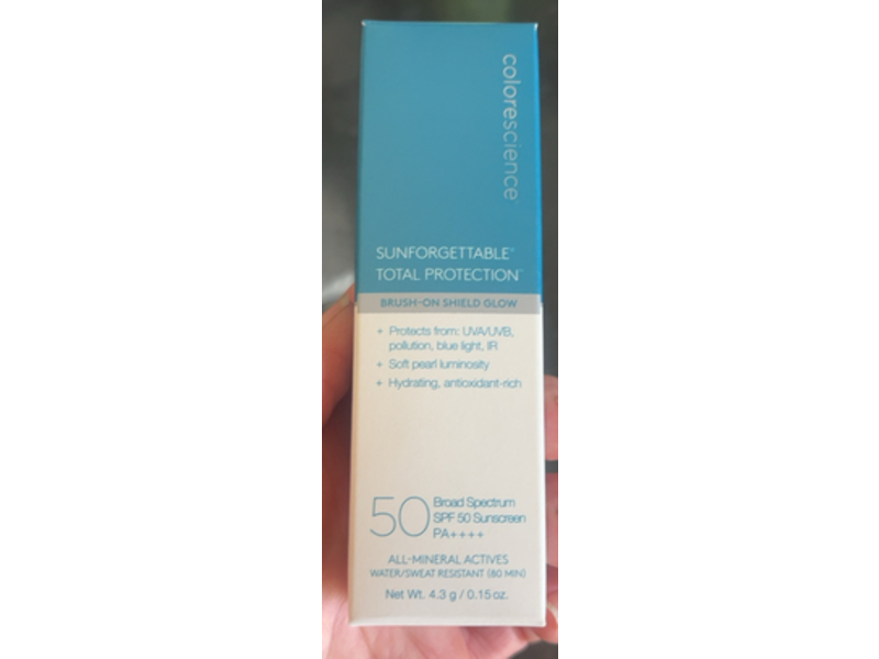 Colorescience Sunforgettable Total Protection Brush-On Shield Glow, SPF 50, 0.15 oz/4.3 g