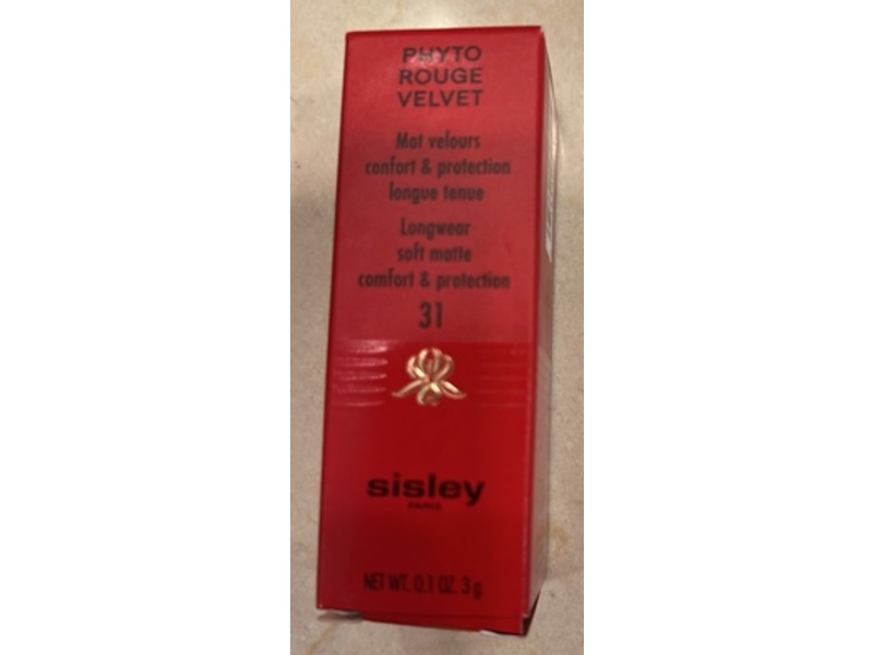 Sisley Paris Phyto-Rouge Velvet Lipstick, 31, 0.1 oz/3 g