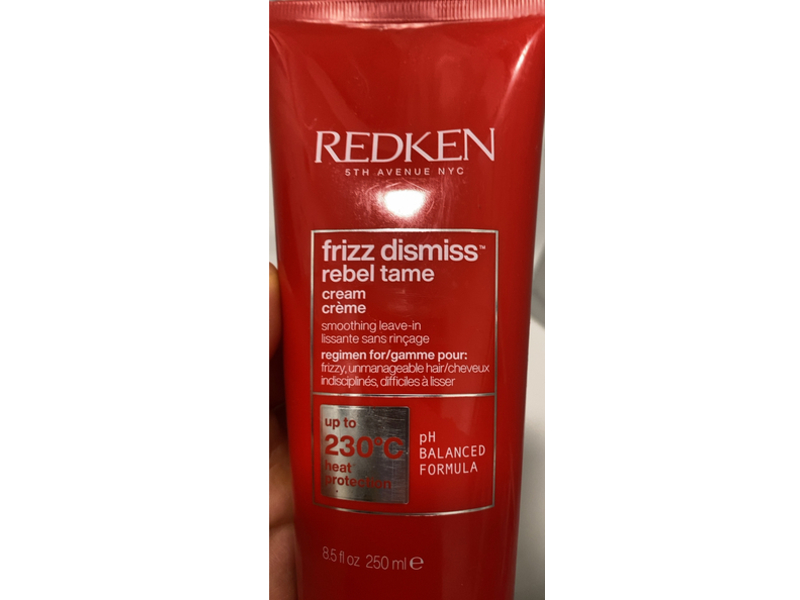 Redken Frizz Dismiss Rebel Tame Leave - In Cream, 8.5 fl oz/250 mL