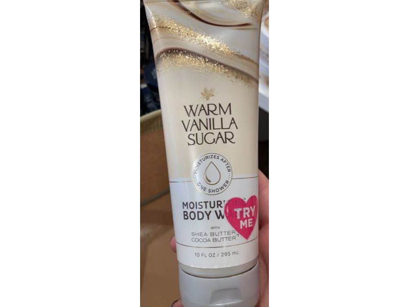 Bath & Body Works Moisturizing Body Wash, Warm Vanilla Sugar, 10 fl oz/295 mL