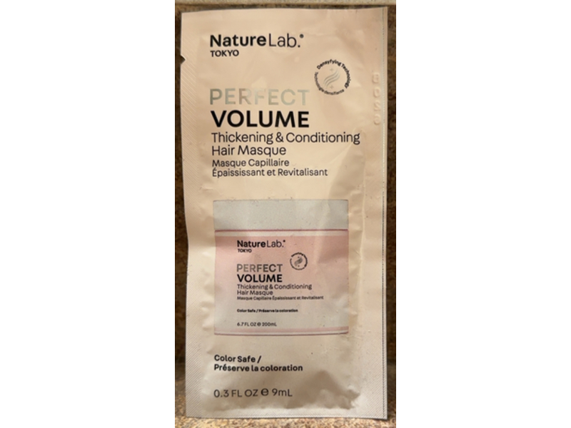 NatureLab Perfect Volume Thickening & Conditioning Hair Masque,0.3 fl oz/9 mL