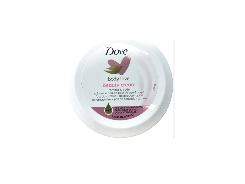 Dove Body Love Beauty Cream, 250 mL