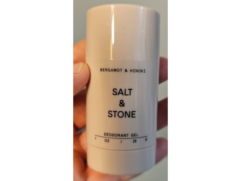 Salt & Stone, Bergamot & Hinoki, Deodorant Gel, 1 oz/28 g