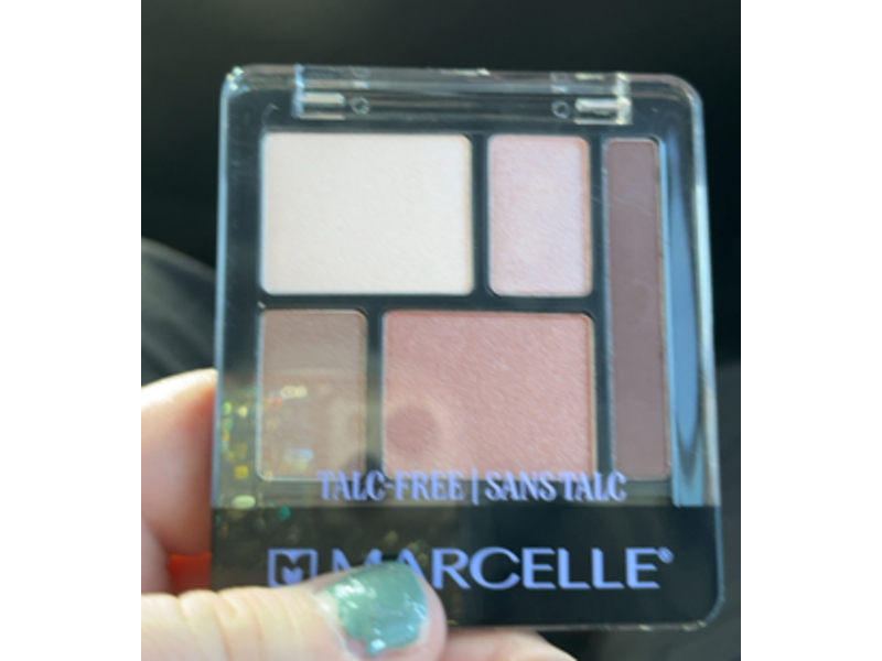 Marcelle Talc-Free Quintet Eyeshadow, Pink Champagne, 5.6 g