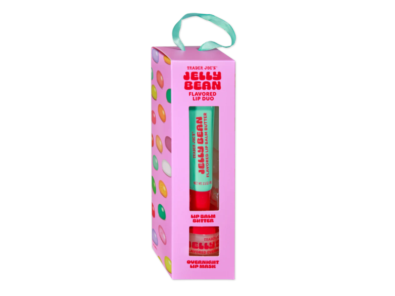 Trader Joe's Jelly Bean Flavored Lip Duo Lip Balm Butter + Overnight Lip Mask