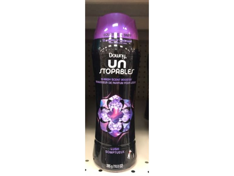 Downy Unstopables Lush In Wash Scent Booster Beads, 10 oz/285 g