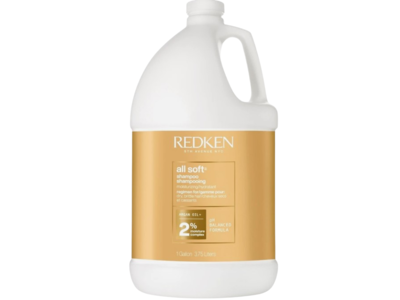 Redken All Soft Moisturizing Shampoo, Argan Oil+, 3.75 L