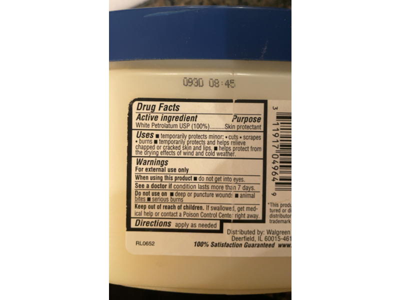 Walgreens Pure Petroleum Jelly, 13 oz/368 g