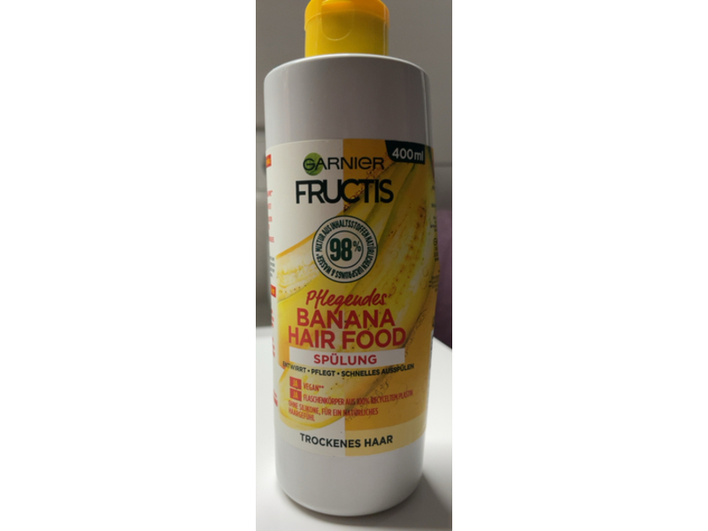 Garnier Fructis Hair Food Conditioner, Banana, 400 mL