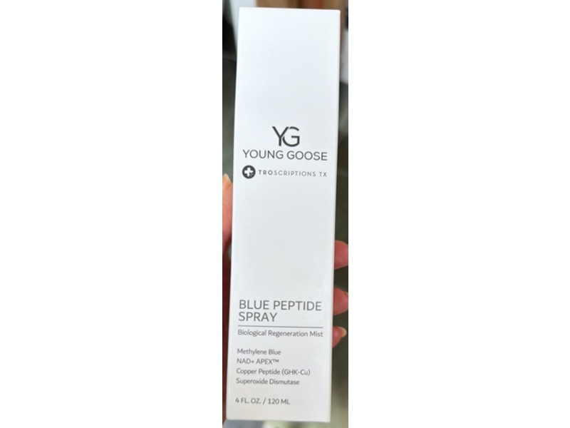 Young Goose Blue Peptide Spray, 4 fl oz/120 mL
