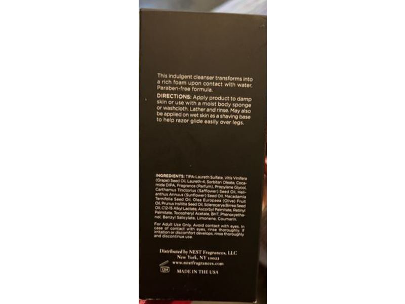 Next Fragrance Foaming Shower Oil, Midnight Fleur, 6.7 fl oz/200 mL