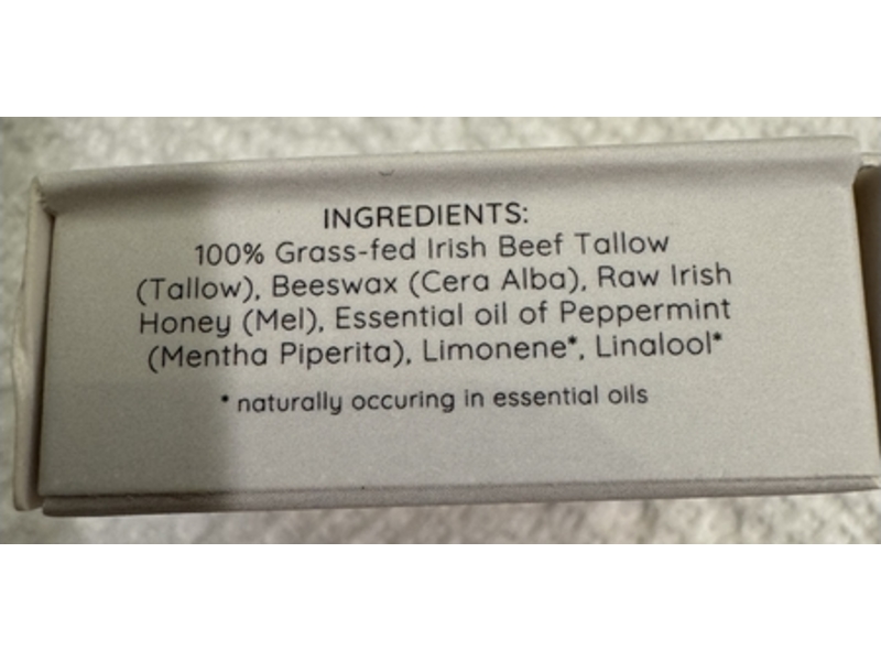 Ancestral Cosmetics Lip Balm, Peppermint, 10 mL/0.34 oz