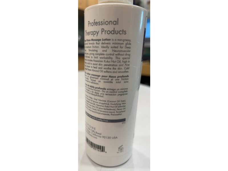 Biotone Deep-Tissue Massage Lotion, 8 fl oz/236 mL