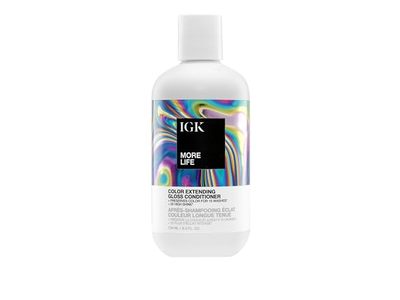 IGK MORE LIFE Color Extending Gloss Conditioner, 8.0 fl oz/236 mL