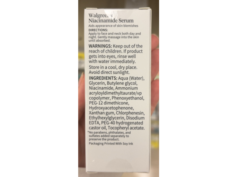 Walgreens Niacinamide Serum, 1 fl oz/30 mL