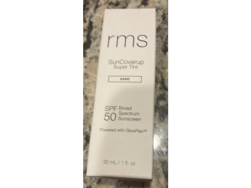 RMS Beauty SunCoverup Super Tint, SPF 50, Sand, 1 fl oz/30 mL