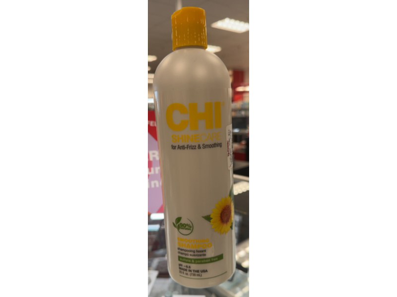 Chi Shine Care Smoothing Shampoo, 25 fl oz/739 mL