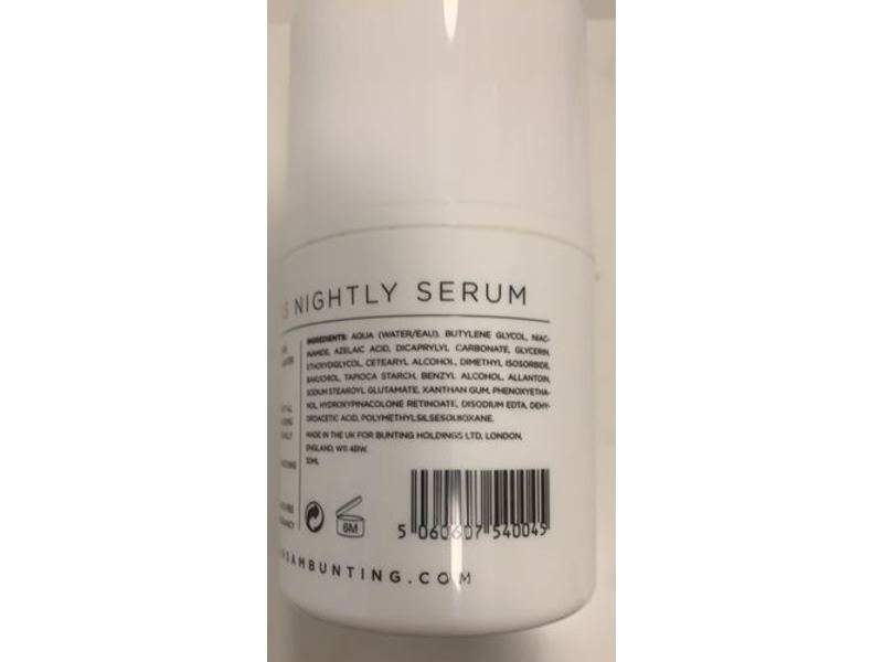 Dr. Sam's Flawless Nightly Serum, 1.01 fl oz/30 mL