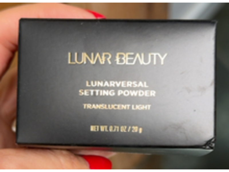 Lunar Beauty Lunarversal Setting Powder, Translucent Light, 0.71 oz/20 g