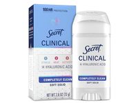 Secret Clinical Hyaluronic Acid Soft Solid Antiperirant & Deodorant, 2.6 oz/73 g - thumbnail 1