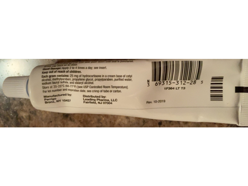 Procto-Med Hc 2.5 %, (hydrocortisone cream usp 2.5%) 1 oz/28 g Leading Pharma (RX)