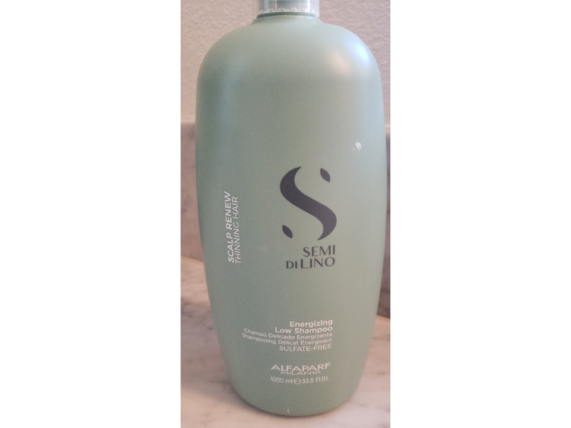 Alfaparf Milano Semi Di Lino Scalp Renew Low Shampoo, Sulfate Free, 33.8 fl oz/1000 mL