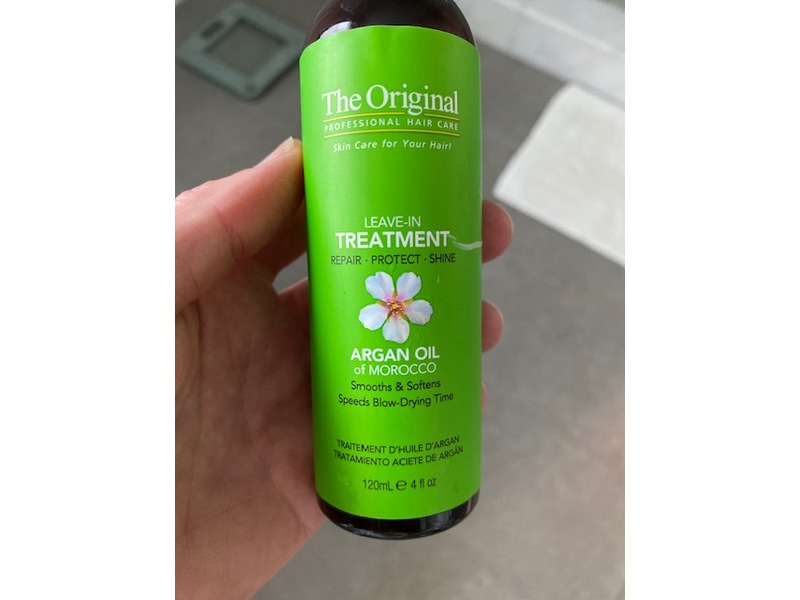 DermOrganic The Original Leave-in Treatment with Argan Oil, 120 mL/4 fl oz