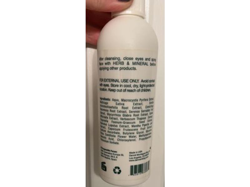 DMK Herb & MIneral Moisture Spray, 8.8 oz/240 mL