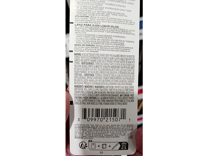 Revlon Colourstay Multi Player Liquid - Glide Eye Pencil, 402 High Stakes, 0.003 oz/0.9 g