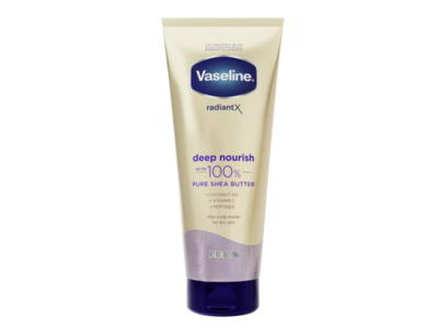 Vaseline Radiant X Deep Nourish, Pure Shea Body Butter, 7 oz/198 g