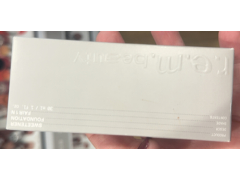 R.E.M Beauty Sweetener Foundation, Fair 1N, 1 fl oz/30 mL