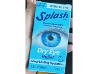 Splash Tears Dry Eyes Relief Lubricant Eye Drops, Hypromellose 0.2%, 0.5 fl oz/15 mL - thumbnail 2