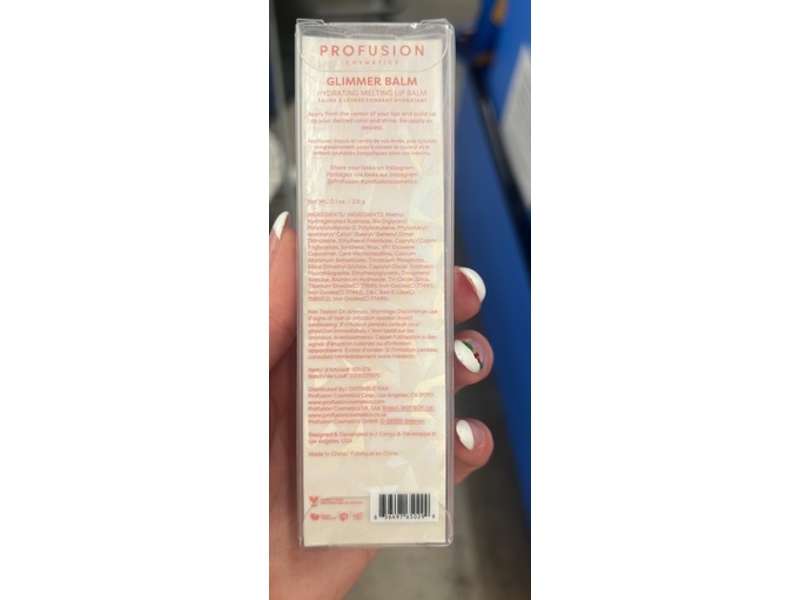 Pro Fusion Glimmer Balm, Coral Melt, 0.1 oz/2.8 g