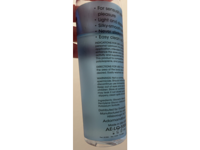 Adam & Eve Personal Water-Based Lube, 8 fl oz/237 mL, Pack Of 2