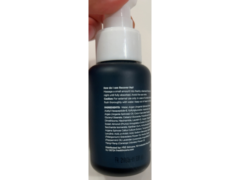 FRE Skincare Recover Me Restrative Night Cream, 1.69 fl oz/50 mL