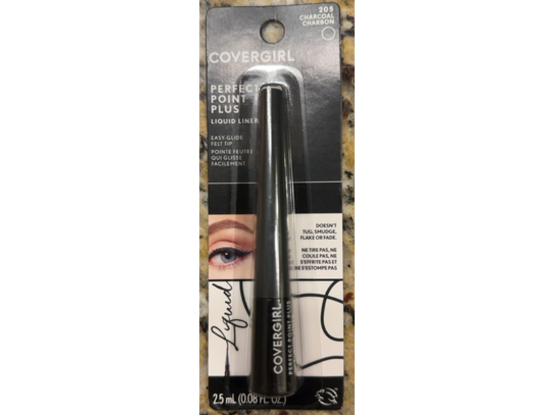 Covergirl Perfect Point Plus Liquid Eyeliner, Charcoal, .08 fl oz/2.5 mL