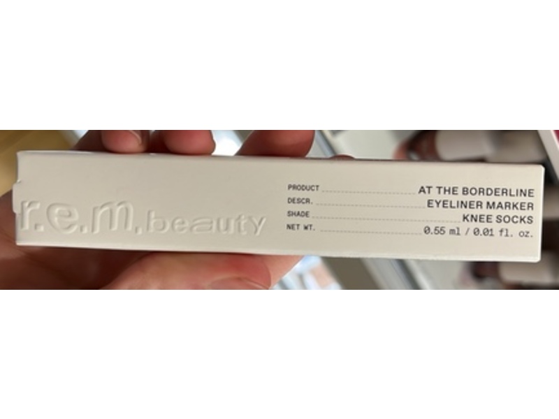 Rem Beauty At the Borderline Eyeliner Marker, Knee Socks, 0.01 fl oz/0.55 mL