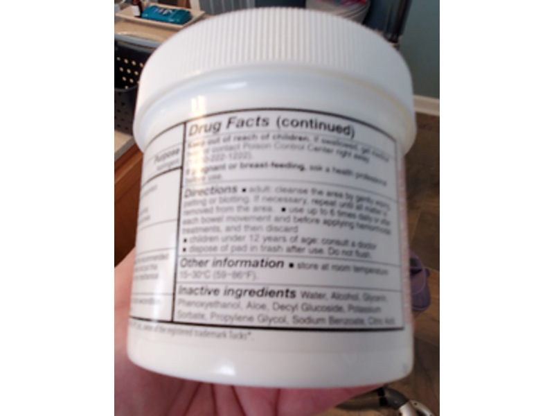 CVS Health Hemorrhoidal Relief Medicated Pads, Witch Hazel, 100 Count