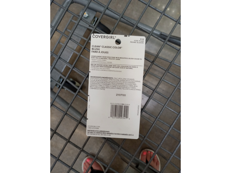 CoverGirl Classic Color Blush, 510 Iced Plum