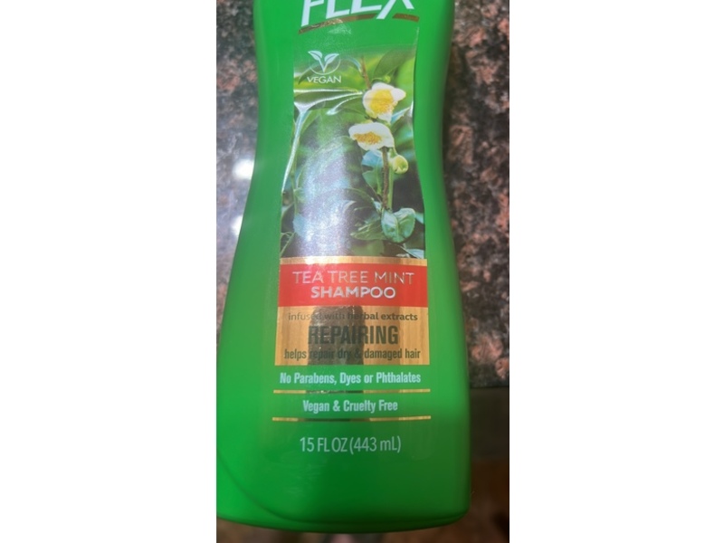 Flex Repairing Shampoo, Tea Tree Mint, 15 fl oz/443 mL