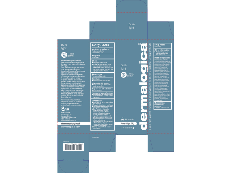 Dermalogica Pure Light Moisturizer, SPF 50 , 1.7 fl oz/50 mL