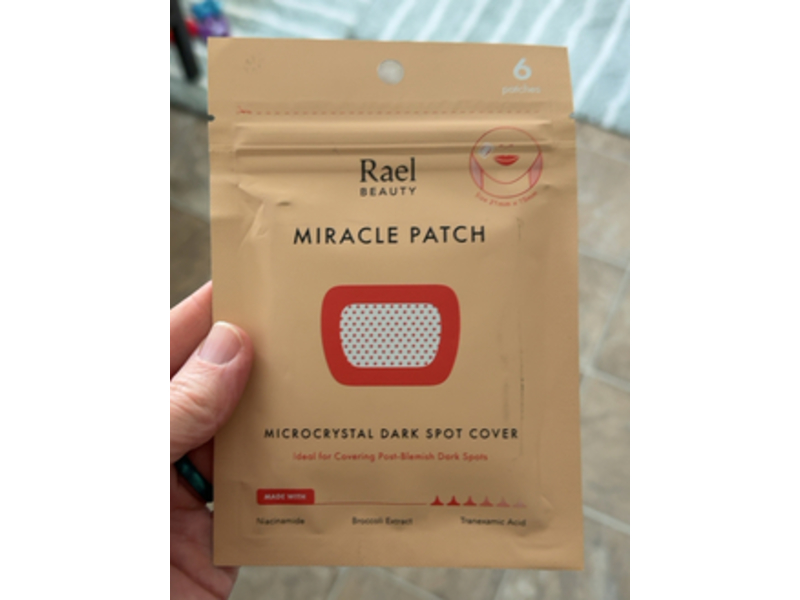 Rael Miracle Patch Microcrystal Dark Spot Cover, 6 Count