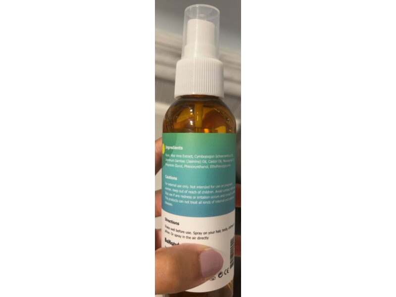Benatu Purify Essential Oil Spray, 4 fl oz/118 mL