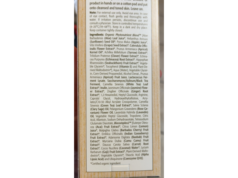 Eminence Organic Skin Care Kombucha Microbiome Balancing Essence, 4 fl oz/120 mL