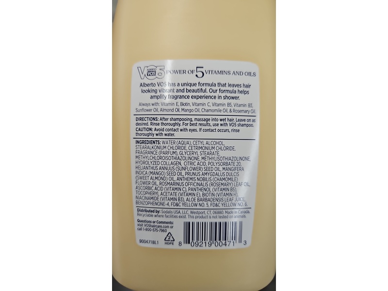 Alberto VO5 Lift & Volume Volumizing Conditioner, 18 fl oz/532 mL