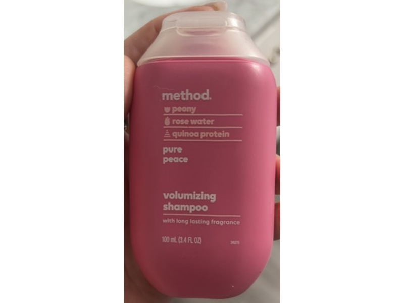 Method Volumizing Shampoo, Pure Peace, 3.4 fl oz/100 mL